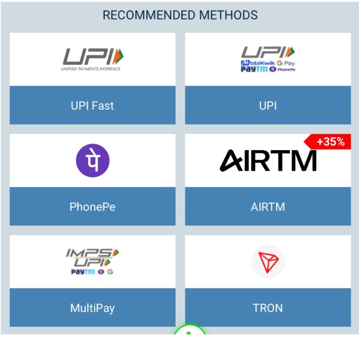 Select your payment method Select your payment method