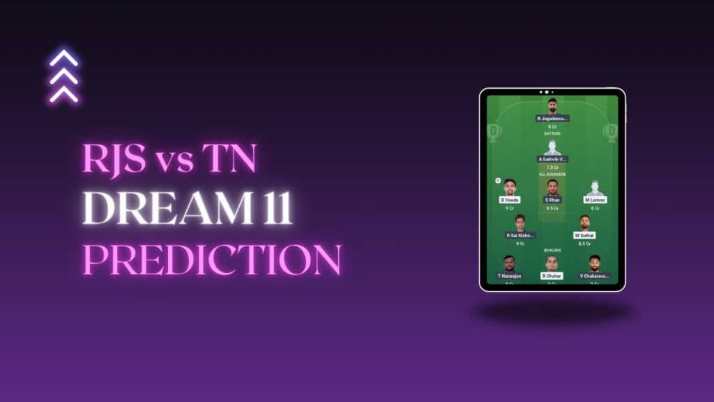 RJS vs TN Dream11 prediction SMAT 2025